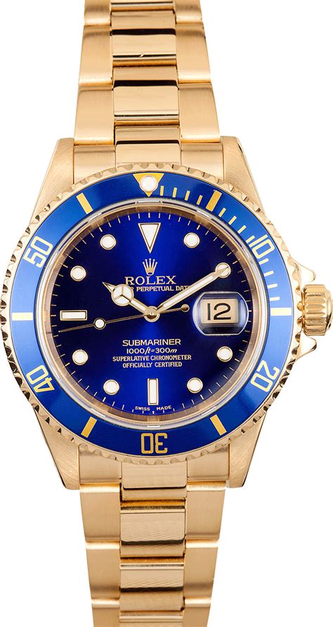 18k gold rolex for sale uk|Rolex submariner 18k gold price.